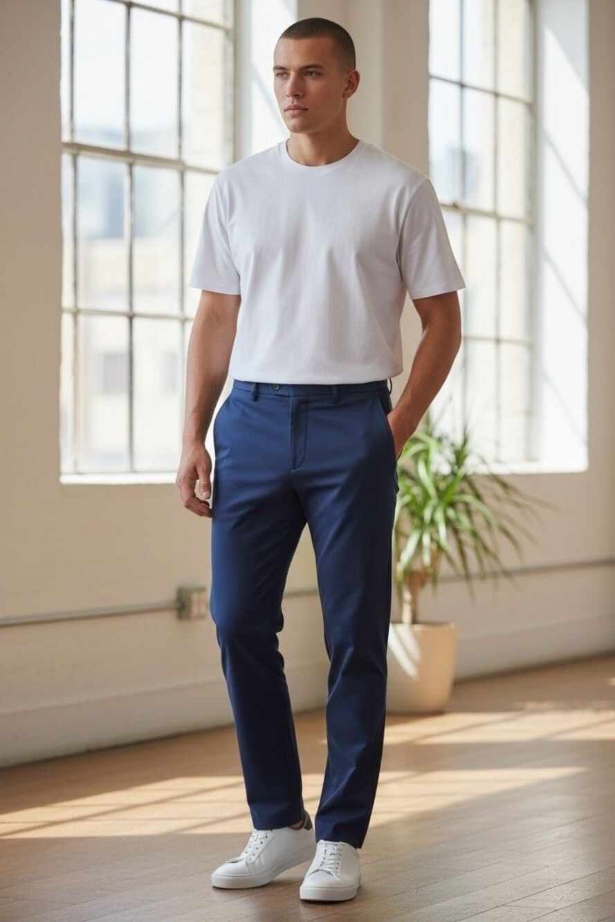 Walter Hagen 11 Mayors Men’s Navy Blue Golf Pants W:38 L:32 Sports Outdoors